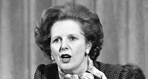 Margaret Thatcher giving speech - December 1984 Margaret Thatcher giving speech - December 1984