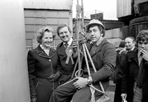 Margaret Thatcher goes to Lambeth to help Mr. Jerry Hanley in by-election. Mrs Margaret Thatcher goes to Lambeth to help Mr. Jerry Hanley in by-election. Mrs