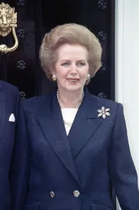 Margaret Thatcher leaving for first day in House of Lords. 30th June 1992 Margaret Thatcher leaving for first day in House of Lords. 30th June 1992