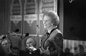 Margaret Thatcher speaking at the 1988 North East Businessman of the Year Awards Margaret Thatcher speaking at the 1988 North East Businessman of the Year Awards