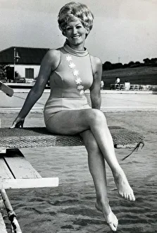 Margaret Thom at Butlins camp in Ayr September 1969 Margaret Thom at Butlins camp in Ayr September 1969