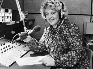Margo MacDonald seen here behind the microphone at Radio Forth 12th April 1983 Margo MacDonald seen here behind the microphone at Radio Forth 12th April 1983