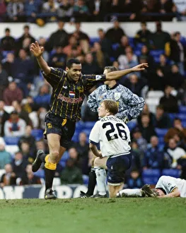 Mark Bright Footballer for Sheffield United. 6th February 1994 Mark Bright Footballer for Sheffield United. 6th February 1994