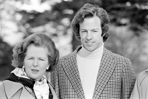 Mark Thatcher with his mother Margare t Thatcher Jan 1982 he had been found after Mark Thatcher with his mother Margare t Thatcher Jan 1982 he had been found after