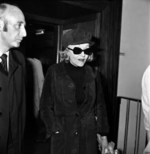 Marlene Dietrich. January 1975 75-00593-003 Marlene Dietrich. January 1975 75-00593-003