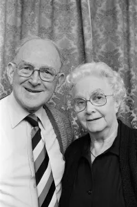 Marsden couple Albert and Annie Whiteley, who met at a Sowerby Bridge dance where Mr Marsden couple Albert and Annie Whiteley, who met at a Sowerby Bridge dance where Mr