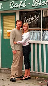 Martin Kemp September 1998 Actor with Tanya Mellason Actress on the set of Eastenders Martin Kemp September 1998 Actor with Tanya Mellason Actress on the set of Eastenders