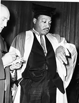 Martin Luther King American Civil Rights leader getting an Honoraray Degree of Doctor of Martin Luther King American Civil Rights leader getting an Honoraray Degree of Doctor of