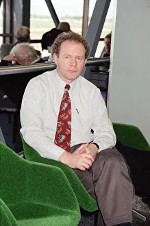 Martin McGuinness st Heathrow Airport. 23rd October 1994 Martin McGuinness st Heathrow Airport. 23rd October 1994