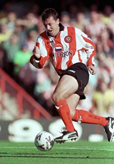 Images Dated 21st September 1998: Matt Le Tissier of Southampton runs with ball during the Premier League match against