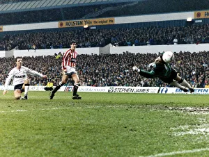 Matthew Le Tissier Football player for Southampton FC watches as he scores a goal Matthew Le Tissier Football player for Southampton FC watches as he scores a goal