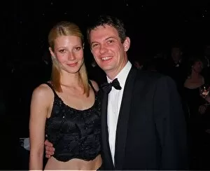 Images Dated 11th April 1999: Matthew Wright with Gwyneth Paltrow April 1999 at the BAFTA Awards 1999