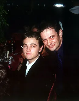 Matthew Wright with Leonardo DiCaprio at premiere 1998 at the Man in the Iron Mask Matthew Wright with Leonardo DiCaprio at premiere 1998 at the Man in the Iron Mask