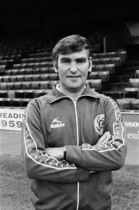 Maurice Evans manager of Reading football club. July 1981 Maurice Evans manager of Reading football club. July 1981
