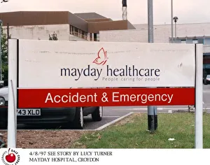 Mayday University Hospital Croydon where a teenage girl helped a doctor in a operation Mayday University Hospital Croydon where a teenage girl helped a doctor in a operation