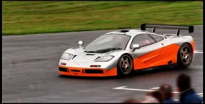 McLAREN F1 RACING CAR AT KNOCKHILL AUGUST 1998 ON BTCC DAY FOR ROAD RECORD McLAREN F1 RACING CAR AT KNOCKHILL AUGUST 1998 ON BTCC DAY FOR ROAD RECORD