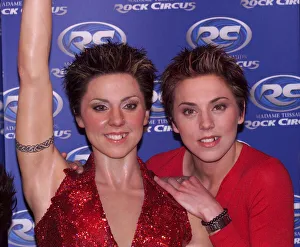 Mel C December 1999 of the Spice Girls with her waxwork in Madam Tussauds Mel C December 1999 of the Spice Girls with her waxwork in Madam Tussauds