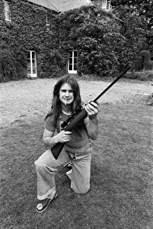 Members of Heavy Metal group Black Sabbath relaxing in the scenic Wye Valley Members of Heavy Metal group Black Sabbath relaxing in the scenic Wye Valley