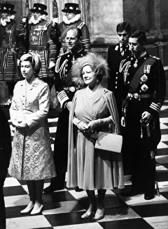 Members of the Royal family attend a thanksgiving service for Queen Elizabeth the Queen Members of the Royal family attend a thanksgiving service for Queen Elizabeth the Queen