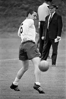 Members of the Tottenham Hotspur team training. Dave Mackay July 1965 Members of the Tottenham Hotspur team training. Dave Mackay July 1965