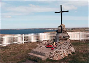 Memorial Stone, Falkland Islands - March 1999 Memorial Stone, Falkland Islands - March 1999
