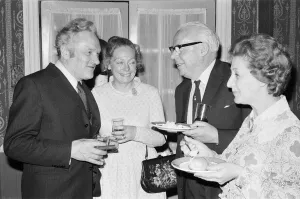 Men of the Royal National Lifeboat Institution, informal supper at the Rubens Hotel Men of the Royal National Lifeboat Institution, informal supper at the Rubens Hotel