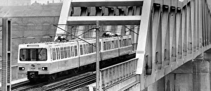 A Metro train crosses the Tyne's newest bridge for the first time A Metro train crosses the Tyne's newest bridge for the first time