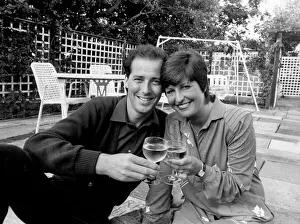 Michael Barrymore and wife Cheryl toast his success at the rented house in Blackpool Michael Barrymore and wife Cheryl toast his success at the rented house in Blackpool