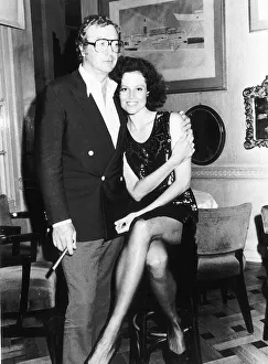 Michael Caine actor with American actress Sigourney Weaver The co stars from film Half Michael Caine actor with American actress Sigourney Weaver The co stars from film Half