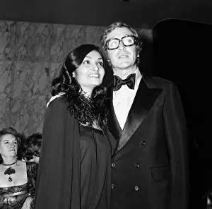 Michael Caine and wife Shakira at the Gala Premiere of The Great Gatsby Michael Caine and wife Shakira at the Gala Premiere of The Great Gatsby