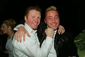 Michael Flatley Dancer March 98 With former super middleweight champion of Michael Flatley Dancer March 98 With former super middleweight champion of