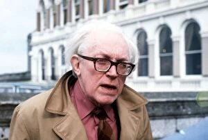 Images Dated 1st July 1982: Michael Foot MP on Plymouth Hoe July 1982. Local Caption Member of Parliament