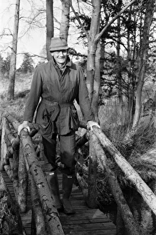 Michael Heseltine, pictured at his home. A few days earlier he resigned as Secretary of Michael Heseltine, pictured at his home. A few days earlier he resigned as Secretary of