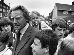 Michael Heseltine Secretary of State for the Environment seen here touring Toxteth Michael Heseltine Secretary of State for the Environment seen here touring Toxteth