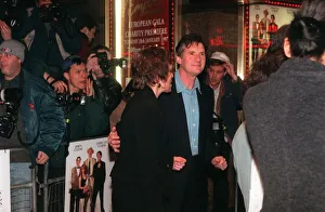 Michael Palin actor arrives for the film premiere of Fierce Creatures, January 1997 Michael Palin actor arrives for the film premiere of Fierce Creatures, January 1997