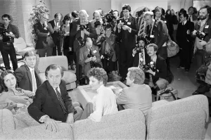 Michael Parkinson, Anna Ford, David Frost, Angela Rippon Michael Parkinson, Anna Ford, David Frost, Angela Rippon