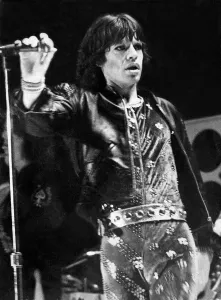 Mick Jagger, lead singer with The Rolling Stones, performing at Newcastle City Hall Mick Jagger, lead singer with The Rolling Stones, performing at Newcastle City Hall