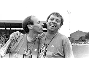 Micke McLeod and Brendan Foster at Gateshead Stadium in June 1987 20/06/87 Micke McLeod and Brendan Foster at Gateshead Stadium in June 1987 20/06/87