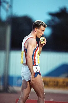 Middle-distance runner Tom McKean during the Dairy Crest Games at Crystal Palace Middle-distance runner Tom McKean during the Dairy Crest Games at Crystal Palace