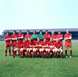Images Dated 1st July 1972: Middlesborough Football Club Middlesborough FC Back row L-R: Gordon Jones