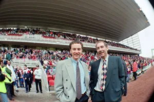 Middlesbrough chairman Steve Gibson and Chief Executive Keith Lamb at the first game at Middlesbrough chairman Steve Gibson and Chief Executive Keith Lamb at the first game at