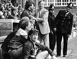 Middlesbrough FC chairman Alf Duffield. Tensions mount in the Boro dugout Middlesbrough FC chairman Alf Duffield. Tensions mount in the Boro dugout