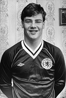 Middlesbrough player Gary Hamilton prepares for Scotland Under 21 action in the 1984 Middlesbrough player Gary Hamilton prepares for Scotland Under 21 action in the 1984