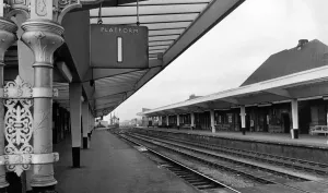 Middlesbrough Railway Station, Platform One, North Yorkshire, 8th March 1973 Middlesbrough Railway Station, Platform One, North Yorkshire, 8th March 1973