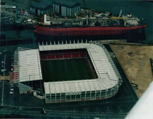 Images Dated 1st August 1995: Middlesbroughs new Riverside Stadium is ready, August 1995