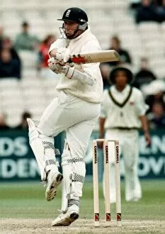 Images Dated 5th July 1998: Mike Atherton June 1998 during the third test against South Africa