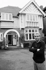 Mike Prince, ATV Midlands Presenter pictured at his edwardian home which is for sale in Mike Prince, ATV Midlands Presenter pictured at his edwardian home which is for sale in