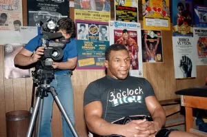 Mike Tyson takes a break from training ahead of his bout with James Bonecrusher Smith Mike Tyson takes a break from training ahead of his bout with James Bonecrusher Smith
