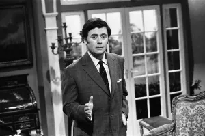 Mike Yarwood impersonating Prince Charles. 19th February 1977 Mike Yarwood impersonating Prince Charles. 19th February 1977