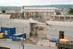 Millennium Stadium under construction. 14th July 1998 Millennium Stadium under construction. 14th July 1998